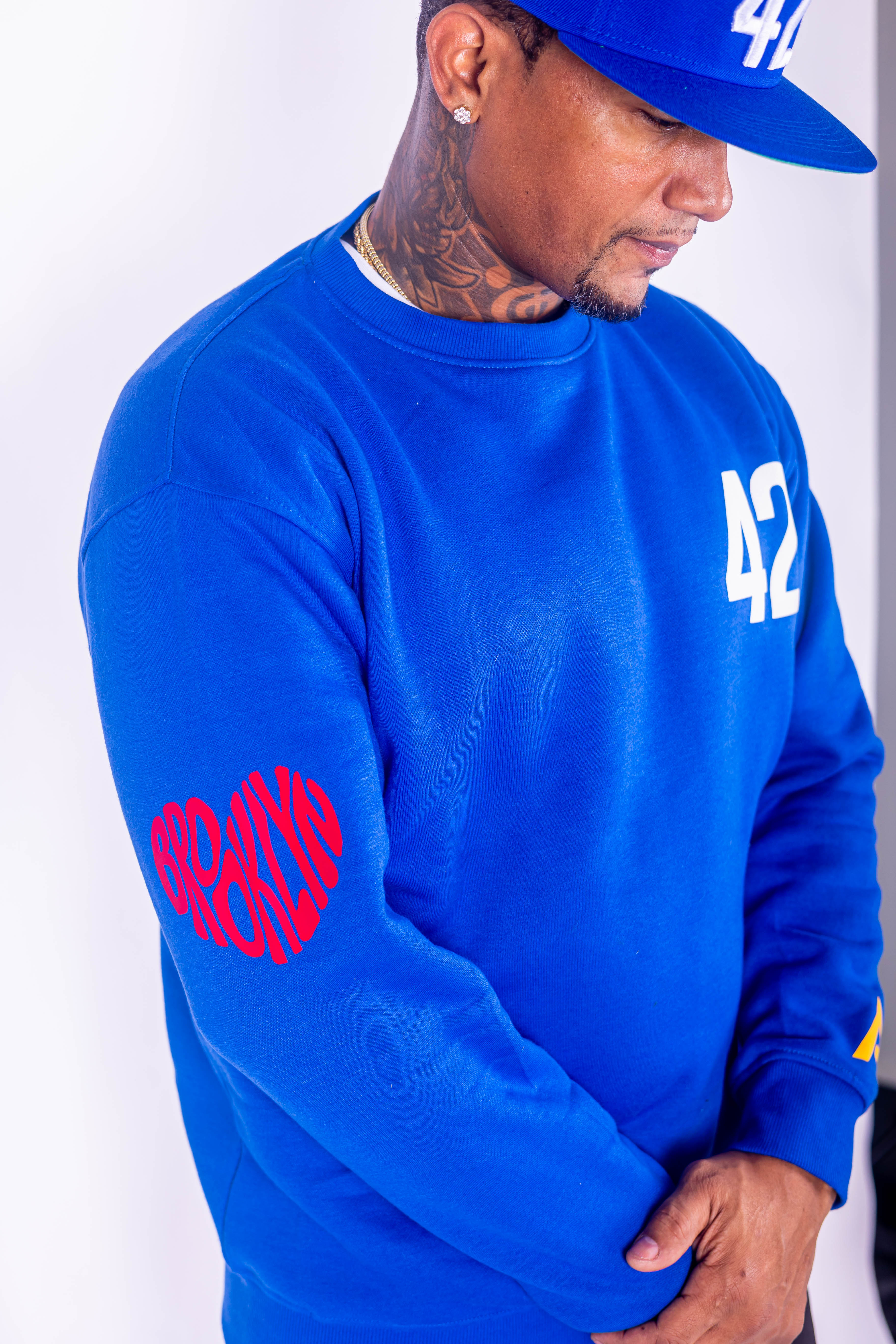 ROYAL BLUE 42 IJACK I ROB I SIN SWEATER